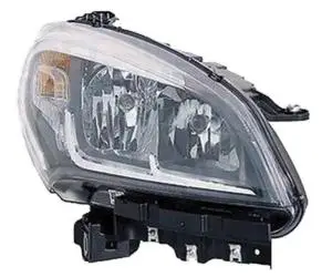Must-Have Phare Optique avant droit pour FIAT DOBLO II phase 2 2015-2022, H7+H7, Neuf