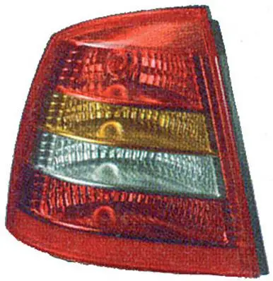 Seulement Aujourd’hui Feu arrière droit pour OPEL ASTRA G 1998-2001, Rouge orange Incolore, Mod. 3 / 5 portes, Neuf