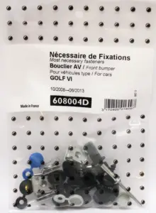 Kit de fixation assemblage Pare-chocs avant pour VOLKSWAGEN GOLF VI2008 à 2013 (Tous modèles) Neuf Retour Gratuit