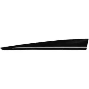 Acheter En Ligne Moulure de porte avant gauche pour RENAULT CLIO IV phase 1, 2012-2016, noire brut, avec profil à peindre, Neuve
