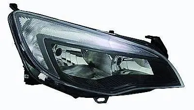 Livraison Express Phare Optique avant droit pour OPEL ASTRA J 2010-2012, H7+H7, électrique, Mod. Sport, Corps Noir