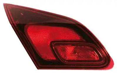 Réduction Feu arrière gauche pour OPEL ASTRA J 2010-2012, Rouge foncé, Intérieure, Mod. 5 portes, Neuf