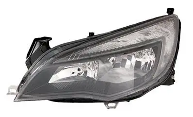 Phare Optique avant gauche pour OPEL ASTRA J 2012-2016, H7+H7, Corps Noir Jusqu’à Épuisement Des Stocks