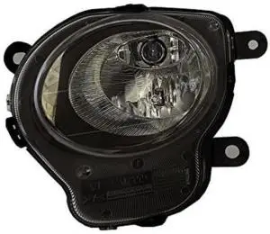 Achat Immédiat Phare Optique avant gauche pour FIAT 500 phase 1, 2007-2015, H1, (inférieur), noir, Magnetti Marelli