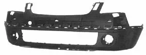 Pare chocs avant inférieur pour CITROËN C2 phase 1, 2003-2008, noir, Neuf Nouvel Arrivage