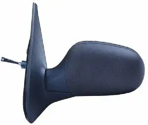 Rétroviseur gauche manuel pour RENAULT CLIO II phase 1, 1998-2001, noir, Neuf Prix Cassé