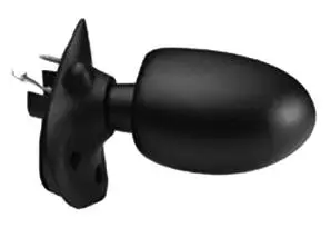 Rétroviseur gauche manuel pour RENAULT TWINGO I phase 2, 1998-2007, noir, Neuf Réduction