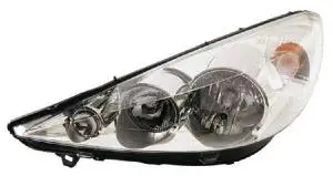 Nouvel Arrivage Phare Optique avant gauche pour PEUGEOT 206 Plus (206+) 2009-2013, H7+H1, Neuf