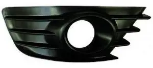 Réduction Grille calandre droite pour CITROËN C4 I ph.1 2004-2008 noire, trou antibrouillard, pare chocs avant