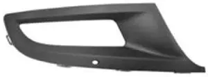 Populaire Grille de calandre droite pour VOLKSWAGEN POLO V phase 1, 2009-2014 noire, trou feu antibrouillard