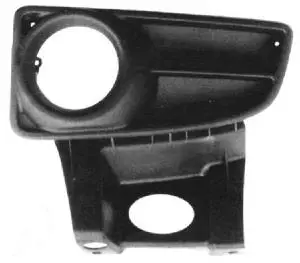 Grille de calandre gauche pour FIAT PANDA II 2003-2008, pare chocs avant, avec trou, Neuve Quantité Limitée