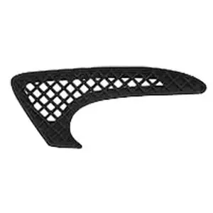 Dernière Chance Grille arrière gauche pour FIAT PUNTO II phase 1, 1999-2003, noire, calandre pare chocs arrière