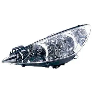 Phare Optique avant gauche pour PEUGEOT 308 I phase 1, 2007-2011, H7+H1, Neuf Meilleure Vente