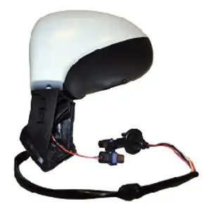 Rétroviseur gauche électrique pour PEUGEOT 308 I phase 1, 2007-2011, dégivrant, à peindre Vente Flash