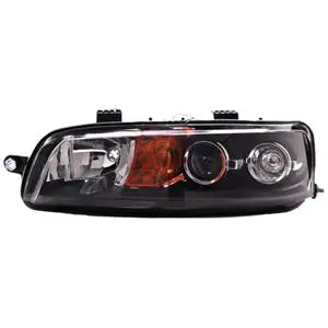 Affaire À Saisir Phare Optique avant gauche pour FIAT PUNTO II phase 1, 2001-2003, H1+H1, électrique, fond noir