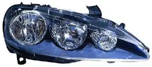 Phare Optique avant droit pour ALFA ROMEO 147 phase 2 de 2004 à 2010, H7+H1, Neuf Livraison Gratuite