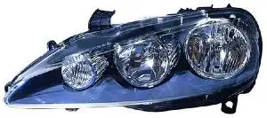 Paiement Sécurisé Phare Optique avant gauche pour ALFA ROMEO 147 phase 2 de 2004 à 2010, H7+H1, Neuf