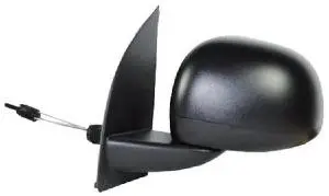 Rétroviseur gauche manuel pour FIAT PANDA, 2009-2012, coque noire, Neuf Affaire À Saisir