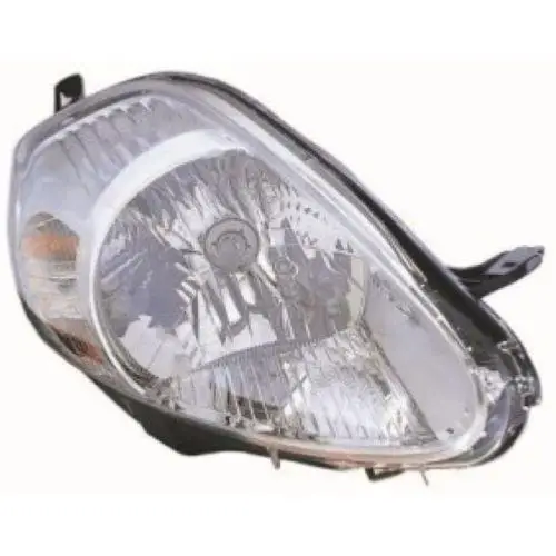Quantité Limitée Phare Optique avant droit pour FIAT GRANDE PUNTO depuis 06/2008, H4, chromé, Neuf