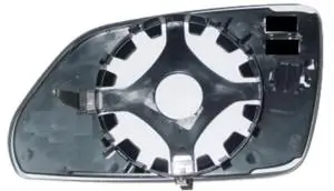 Certifié Miroir Glace rétroviseur droit pour VOLKSWAGEN POLO IV phase 2, 2005-2009, à clipser, Neuf