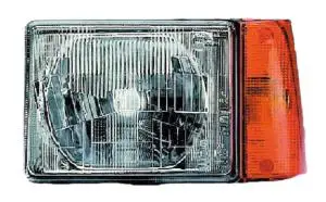 Phare Optique avant gauche pour FIAT PANDA I, 1986-1997, manuel, feu clignotant orange, Neuf Affaire À Saisir