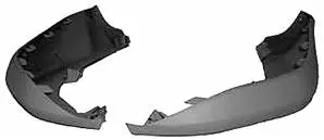 Spoiler avant pour CITROËN C2 phase 1 2003 à 2008, droit & gauche, pare chocs avant, (modèle VTR) Quantité Limitée