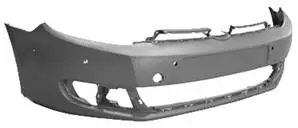 Pare chocs avant pour VOLKSWAGEN GOLF VI 2008-2012, 6 trous capteurs radar, Neuf à peindre Jusqu’à Épuisement Des Stocks