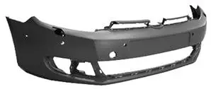 Meilleur Prix Pare chocs avant pour VOLKSWAGEN GOLF VI 2008-2012, 6 trous radar et lave-phares, Neuf