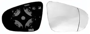 Super Prix Miroir Glace rétroviseur droit pour VOLKSWAGEN GOLF VI 2008-2012, dégivrant, à clipser, Neuf