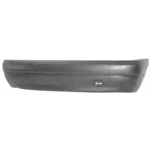 Pare chocs arrière pour CITROËN SAXO phase 2, 1999-2003, noir, Neuf Livraison Express