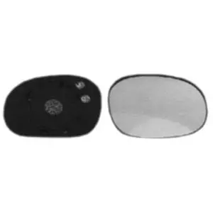 Miroir Glace rétroviseur droit pour CITROËN C3 I phase 2, 2005-2009, dégivrant, à clipser, Neuf Paiement Sécurisé