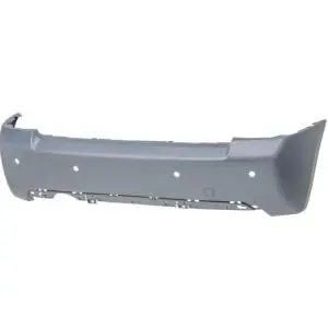 Pare chocs arrière pour CITROËN C2 phase 2, 2008-2010, trous radar de recul, Neuf à peindre Petit Prix