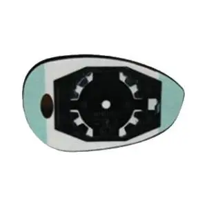 Acheter Direct Miroir Glace rétroviseur gauche pour FIAT 500 phase 1, 2007-2015, à clipser, Neuf