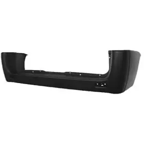 Pare chocs arrière pour FIAT SCUDO II 2007-2016, (châssis long), noir, Neuf Commande En Gros