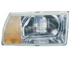 Dernier Modèle Phare optique avant droit H4 pour CITROËN C15, 1984 à 1988, Blanc/orange Neuf