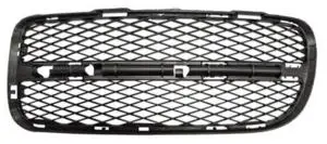 Grille latérale gauche de pare chocs pour VOLKSWAGEN TOUAREG I ph. 1 2002-2006, Noire, Neuve Vente Flash