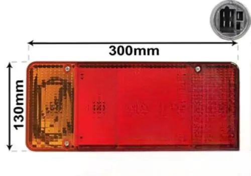 Prix Réduit Feu arrière gauche pour FIAT DUCATO II ph. 1 1994-2002, Mod. plateau/benne, Neuf