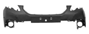 Pare chocs avant supérieur pour PEUGEOT 2008 phase 1, 2013-2016, avec trous radars, Neuf à peindre Offre Limitée