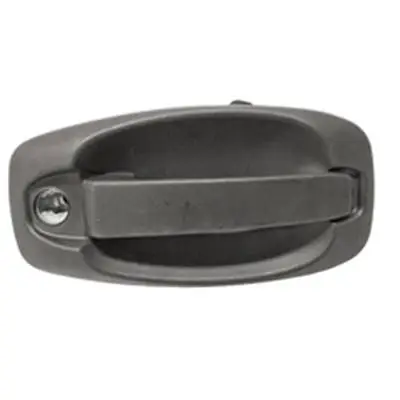 Petit Prix Poignée de porte battante pour PEUGEOT BIPPER 2008-2016, extérieure, Noire, trou barillet, Neuve