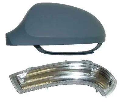Prix Bas Coque rétroviseur gauche pour VOLKSWAGEN PASSAT B6 2005-2010, Feu clignotant intégré, Neuve à peindre