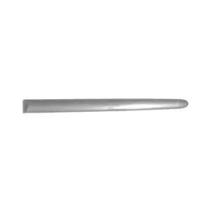 Moulure de porte arrière gauche pour PEUGEOT 206 ph.2, 2003-2009, modèle 5 portes, Noir lisse à apprêter, Neuve Commander Vite