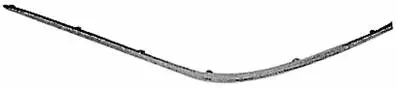 Profil Bandeau avant droite pour MERCEDES (W203) CLASSE C ph. 1 2000-2004, chromé, Neuve Nouvelle Collection