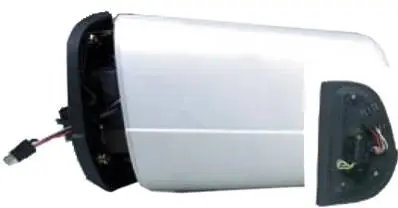 Rétroviseur gauche pour MERCEDES (W180-202) CLASSE C 1998-2000, rabattable électriquement, Neuf Certifié