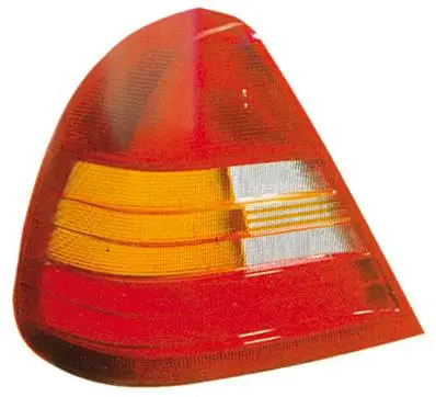 Nouvelle Collection Cabochon Feu arrière gauche pour MERCEDES (W180-202) CLASSE C 1993-1997, orange, Neuf