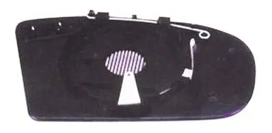 Miroir Glace rétroviseur gauche pour MERCEDES (W203) CLASSE C ph. 2 2004-2007, dégivrant, asphérique, Neuf Vente Flash
