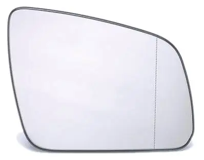 Commander Maintenant Miroir Glace rétroviseur droit pour MERCEDES (W204) CLASSE C ph. 1 2007-2011, dégivrant, asphérique, Neuf
