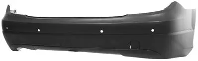 Solde Pare chocs arrière pour MERCEDES (W204) CLASSE C ph. 2 2011-2014, trous radar + supports, Mod. 4 portes Classic, Neuf à peindre