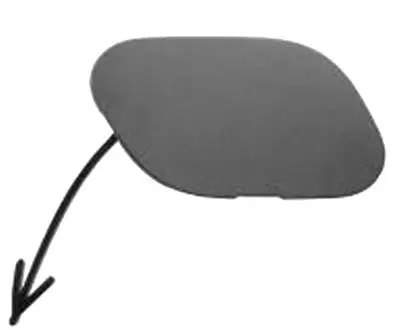Solde Cache crochet de remorquage pour OPEL CORSA E 2015-2019, pare chocs avant, Neuf