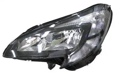 Certifié Phare Optique avant gauche pour OPEL CORSA E 2015-2019, H7+H7, Neuf