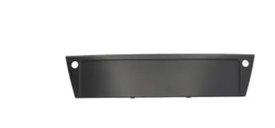 Meilleur Prix Bandeau porte plaque immatriculation pour AUDI A6 III ph. 1 2004-2008, trous capteurs radar, Neuve
